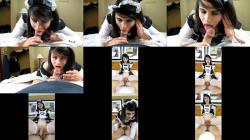 Tia Tizzianni - BLOWJOB and COWGIRLS19YO French Maid Nyxi [FullHD 1080P]  
