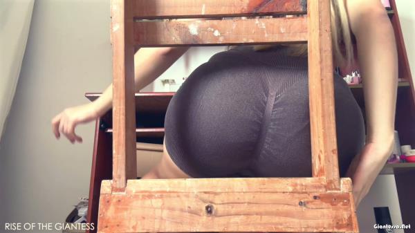 Rise Of the Giantess - FIVE PUNISHMENTS - Giantess Ava sit breast squish foot squish [FullHD 1080P]  