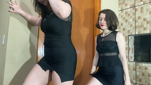 Pain And Pressure - 31 Anya And Beatriz Sadistic Mistresses Trampling On Tied Slave [FullHD 1080P]  