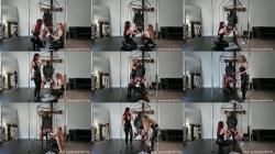 Neena De Ville and Mistress Roxanne - Suspended for Anal Pleasure [FullHD 1080P]  