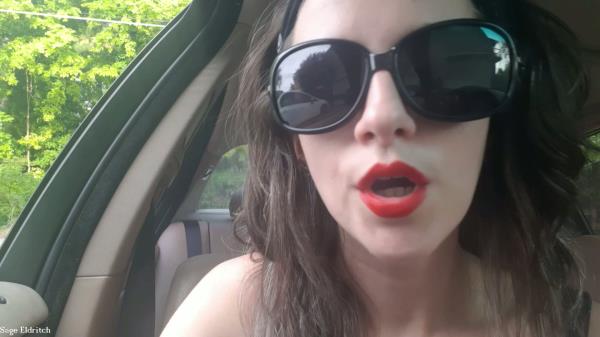 Sage Eldritch - Red Lipstick Cigarette Smoking Inhales and Exhales [FullHD 1080P]  