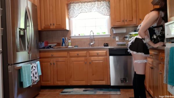 Sage Eldritch - Spying on Your Cleaning French Maid [FullHD 1080P]  