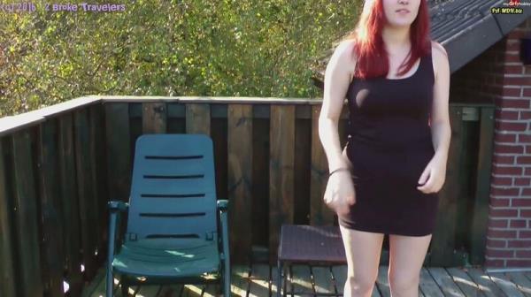 2BrokeTravelers - OMG - AO Creampie Quickie auf dem Balkon der Nachbarin [FullHD 1080P]  - MyDirtyHobby