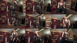House Of Sinn: Heel Worship Latex Fetish Mistress Amanda Uses Doi As Her Licking Chair [FullHD 1080P]  
