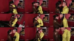 LATEXnCHILL - Makeout session on top of the bound rubber gimp [FullHD 1080P]  