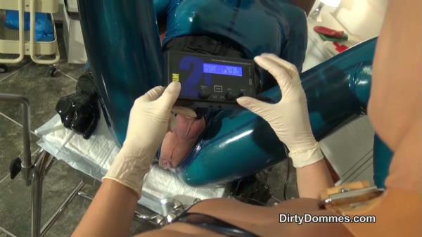 DirtyDommes - Fetish Liza - Electrified strap-on at the clinic [HD 720P]  