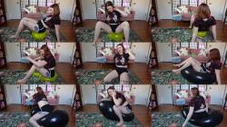 itskinkerbell - Balloon Sitting and Popping [FullHD 1080P]  
