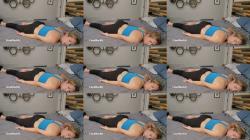 LinaBlackly - MILF Breathing ASMR Soft Snores and Exposed Lower Back Tease [FullHD 1080P]  