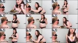 Layla Lee � Scat Slave Feed & Smear [HD 720P]  