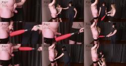 Mistress Ann - Batting Practice on His Balls - Dual Domme Ballbusting feat. CJ [FullHD 1080P]  