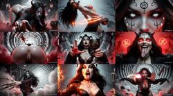 Mistress Misha Goldy - Aroma Brain Melt and Nonstop Prostate Milking = Brainless Leaking Demon Toy [FullHD 1080P]  