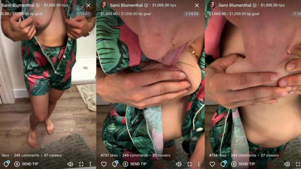 Sami Blumenthal (iamsamibee) - $1000 Nipple Licking Goal [4K 1206P]  - OnlyFans